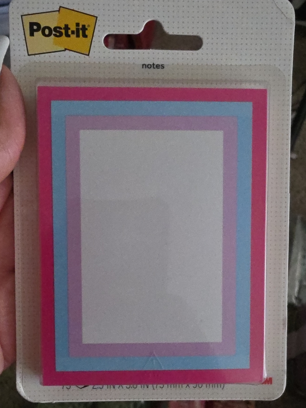 Post It Colorful Border Notes (75) - Picture 1 of 2